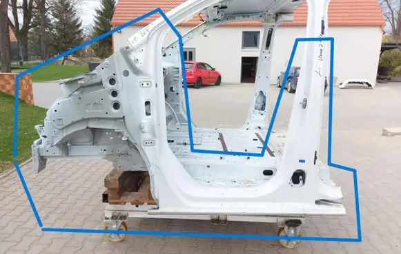 Opel Vivaro Front quarter panel