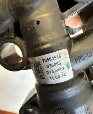 BMW 4 F32 F33 Engine coolant pipe/hose 70564516 DV534003 336083
