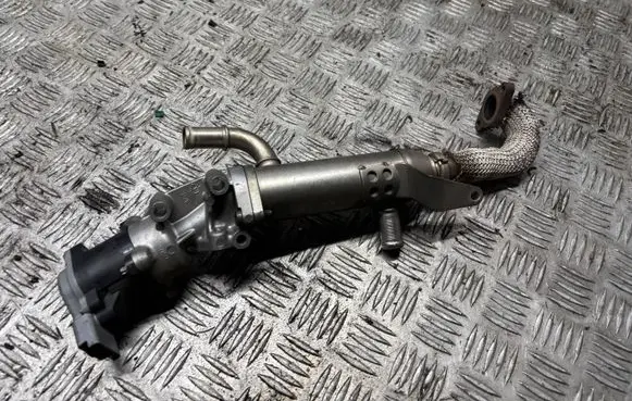 Jaguar XF X250 EGR valve cooler 4R8Q9Y493AN
