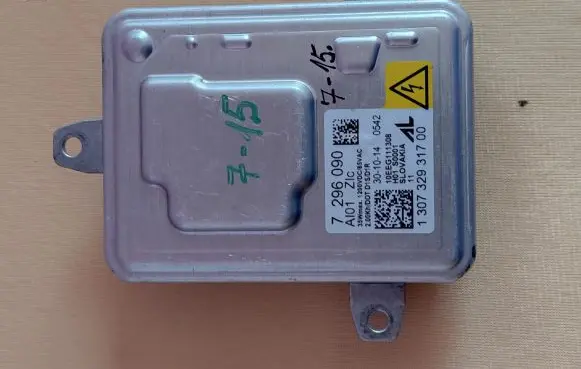 BMW 3 GT F34 Xenon control unit/module 7296090 63127296090