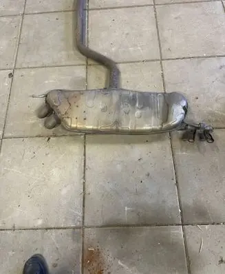 Volkswagen Touran I Muffler/silencer 1K0120P06