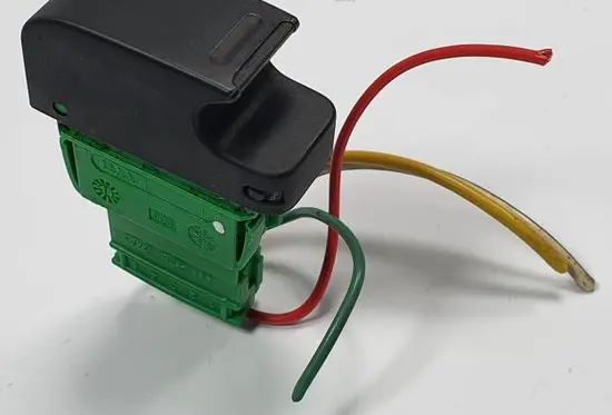 Citroen C1 Quarter vent window switch 64610-0H010-A