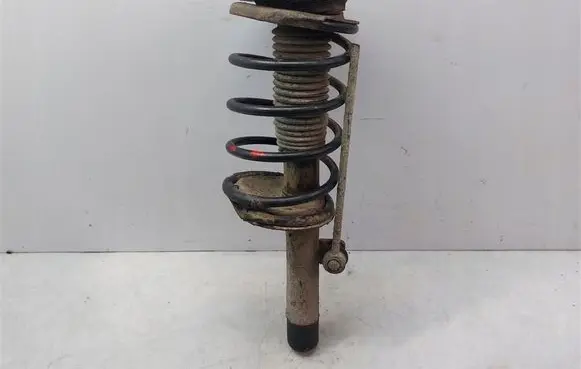 Front shock absorber with coil spring