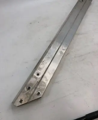 Mercedes-Benz EQE v295 Radiator support slam panel bracket A2976200001