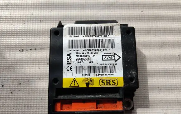 Citroen C5 Airbag control unit/module 9648665580