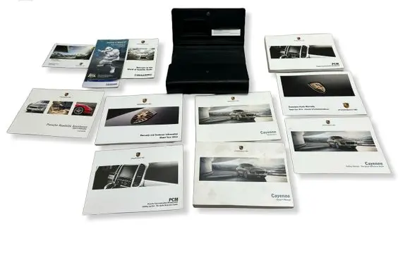 Porsche Cayenne (92A) Owners service history hand book 