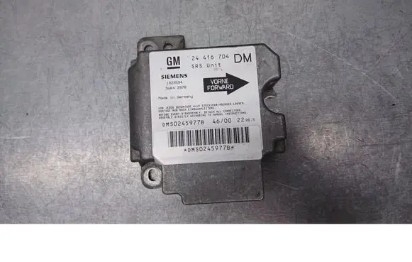 Opel Zafira A Airbag deployment crash/impact sensor 24415704