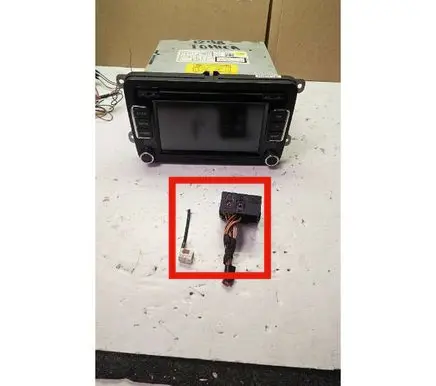 Volkswagen Caddy Sound system wiring loom 3B7035444