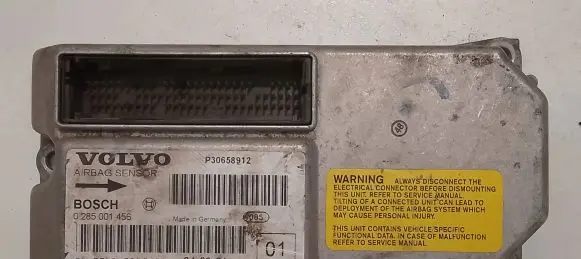 Volvo S60 Airbag control unit/module 0285001456 P30658912 040061016201