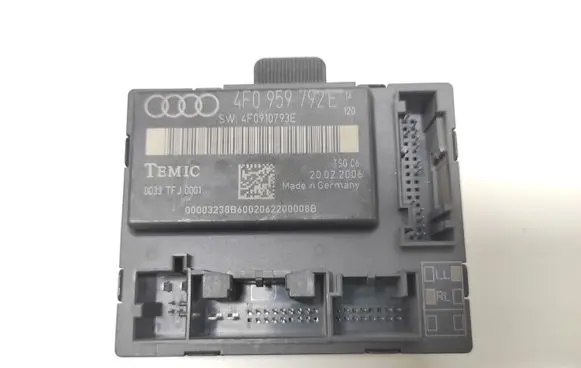 Audi A6 S6 C6 4F Door control unit/module 4F0959792E 4F0910793E