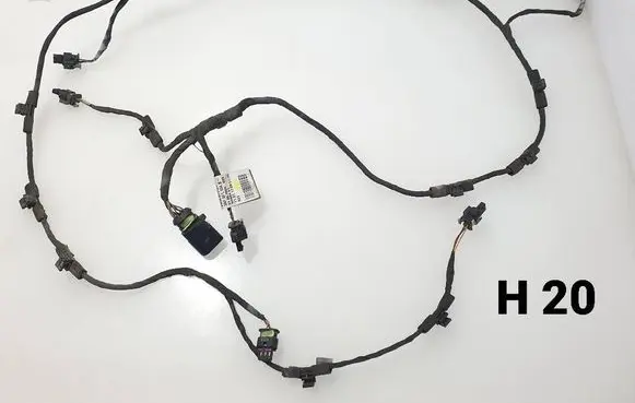 Volkswagen PASSAT B7 Parking sensor (PDC) wiring loom 3AF971104B 31082009 NH88401