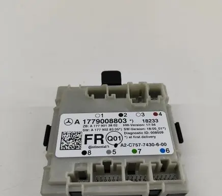 Mercedes-Benz A W177 Door control unit/module A1779008803 A1779013802
