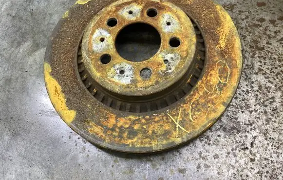 Front brake disc