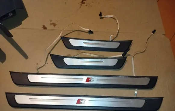 Audi A6 S6 C8 4K sill trim set (inner) 4K0947423 4K0947424 4K0947405A