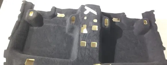 BMW 2 F45 Rear floor carpet liner 