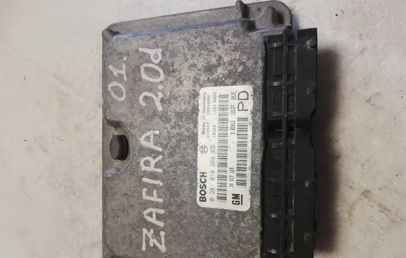 Opel Zafira A Engine control unit/module 24417169 28SA4802 0281010268