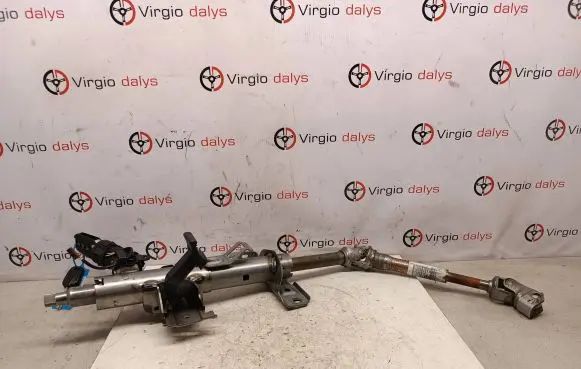 Steering wheel axle set