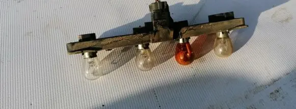 Renault Scenic I Tail light bulb cover holder 15367500