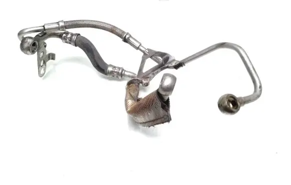 Audi A6 S6 C6 4F Turbo turbocharger oiling pipe/hose 06D121497A 06D145778C