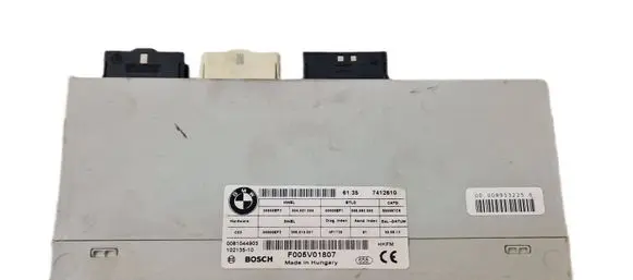 BMW 4 F36 Gran coupe Tailgate/trunk control unit/module 7412610 F005V01807 00008953225