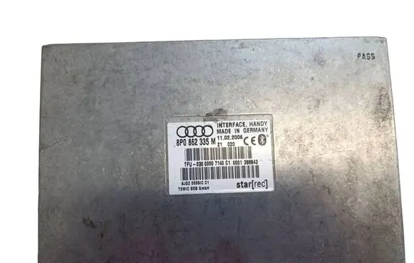 Audi A3 S3 8P Bluetooth control unit module 8P0862335M