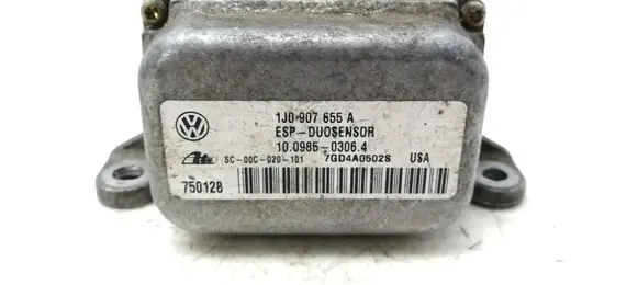 Volkswagen Golf IV ESP acceleration yaw rate sensor 1J0907655A 10098503064 7GD4A05028