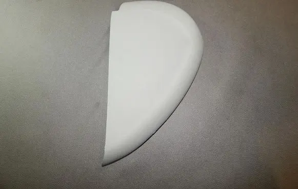 Dashboard side end trim
