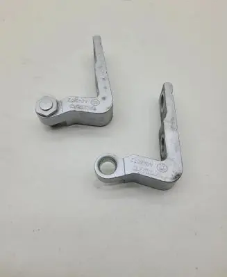 Front door hinge set