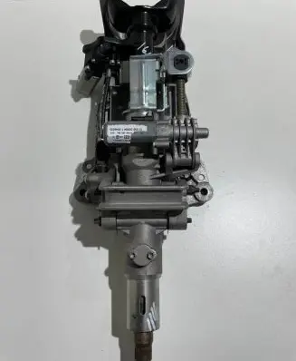 Steering wheel axle set