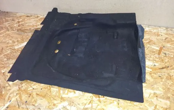 Mercedes-Benz CLA C117 X117 W117 Trunk/boot mat liner A1176907000