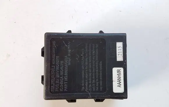Subaru Outback Door central lock control unit/module 88035AG03A