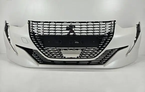 Peugeot 208 II Front bumper upper radiator grill 9828636480 9823210080 9823209880