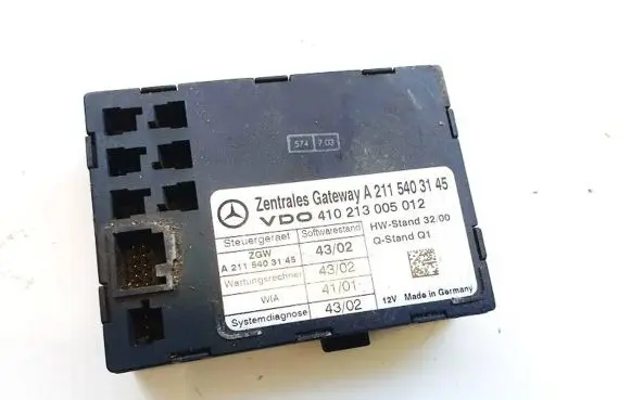 Mercedes-Benz E W211 Door control unit/module 410213005012 a2115403145