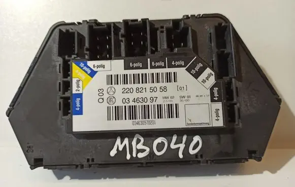 Mercedes-Benz S W220 Seat control switch 2208215058 03463097