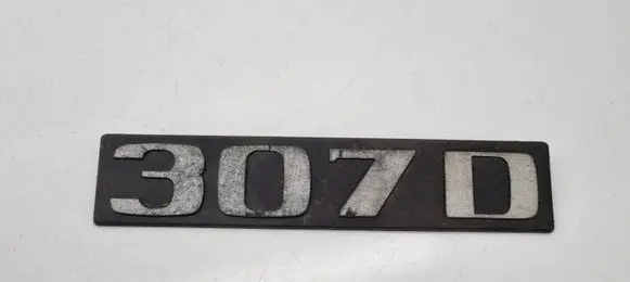Mercedes-Benz 307 Fender model badge letters 
