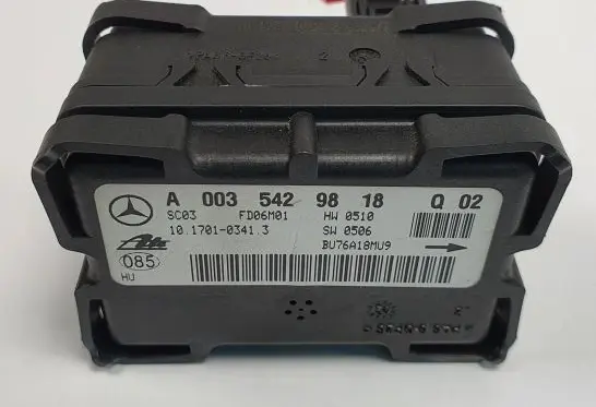 Mercedes-Benz C W203 ESP acceleration yaw rate sensor A0035429818