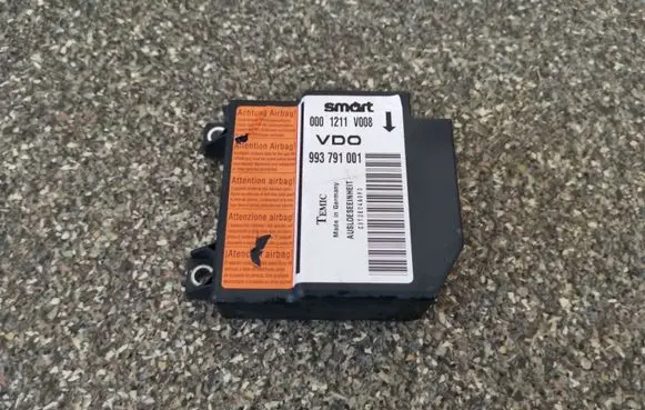 Smart ForTwo I Airbag control unit/module 0001211V008 993791001