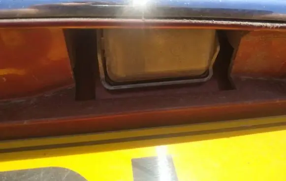 Mazda CX-7 Number plate light
