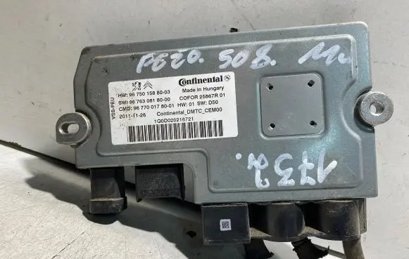 Peugeot 508 Other control units/modules 9676308180 9675015880 9677001780