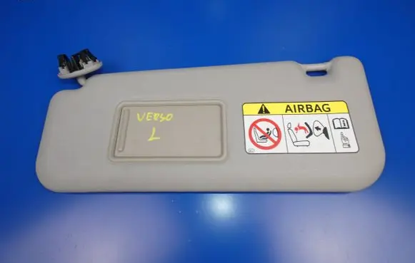 Toyota Verso Sun visor