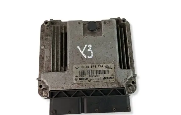 Opel Meriva A Engine control unit/module 55578704 55575349 0281017587