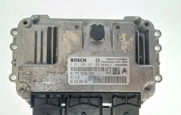 Citroen C4 I Engine control unit/module 0261208491 9657489480 9652552380