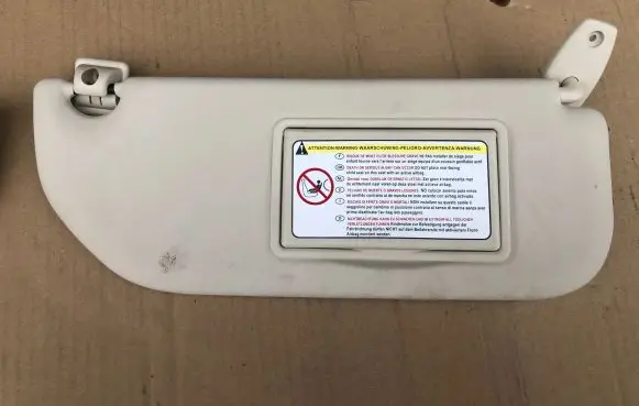 Citroen C4 I Sun visor