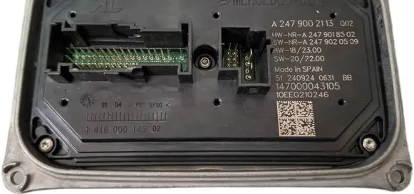 LED ballast control module