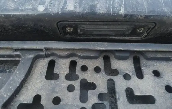 Volkswagen Golf V Number plate light