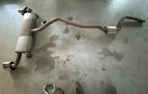 BMW X5 F15 Muffler/silencer 8635780 7799797