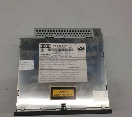 Audi A6 S6 C6 4F CD/DVD changer 4F0035110A 4F0035110