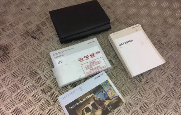 Hyundai Bayon Owners service history hand book 