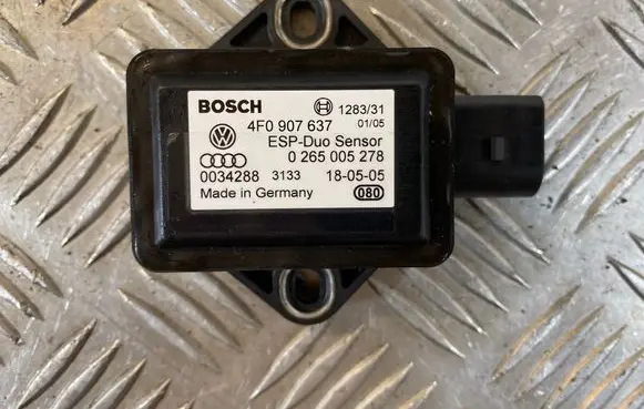 ESP acceleration yaw rate sensor