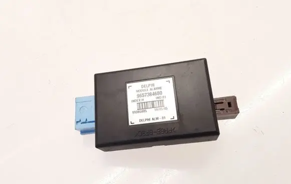 Peugeot 407 Alarm control unit/module 9657384680